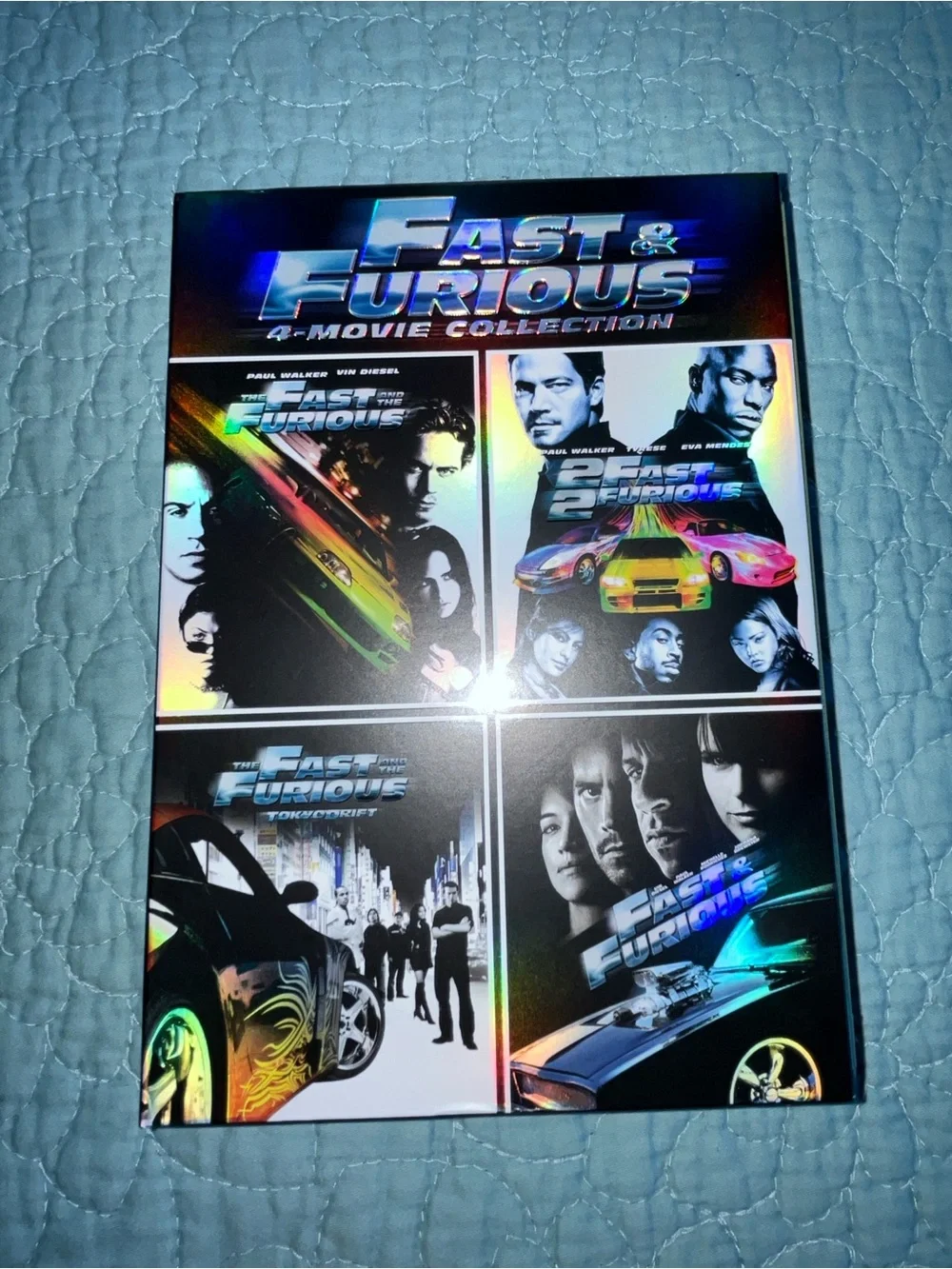 Fast & Furious 4-Movie Collection - Holographic Steelbook